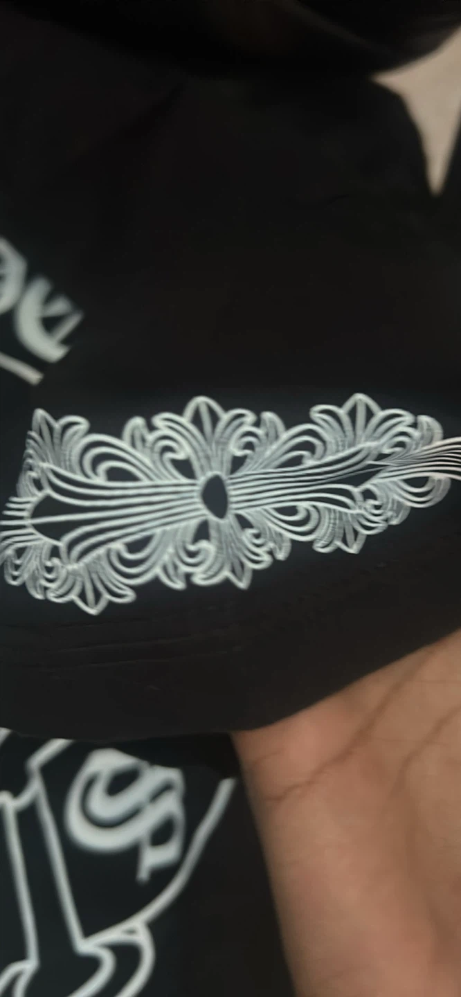 Chrome Hearts Black T-Shirt - photo 2