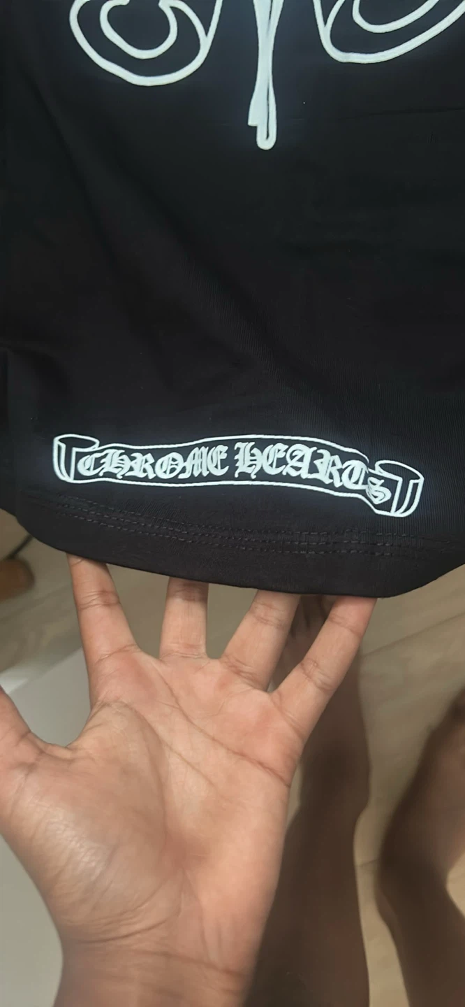 Chrome Hearts Black T-Shirt - photo 3