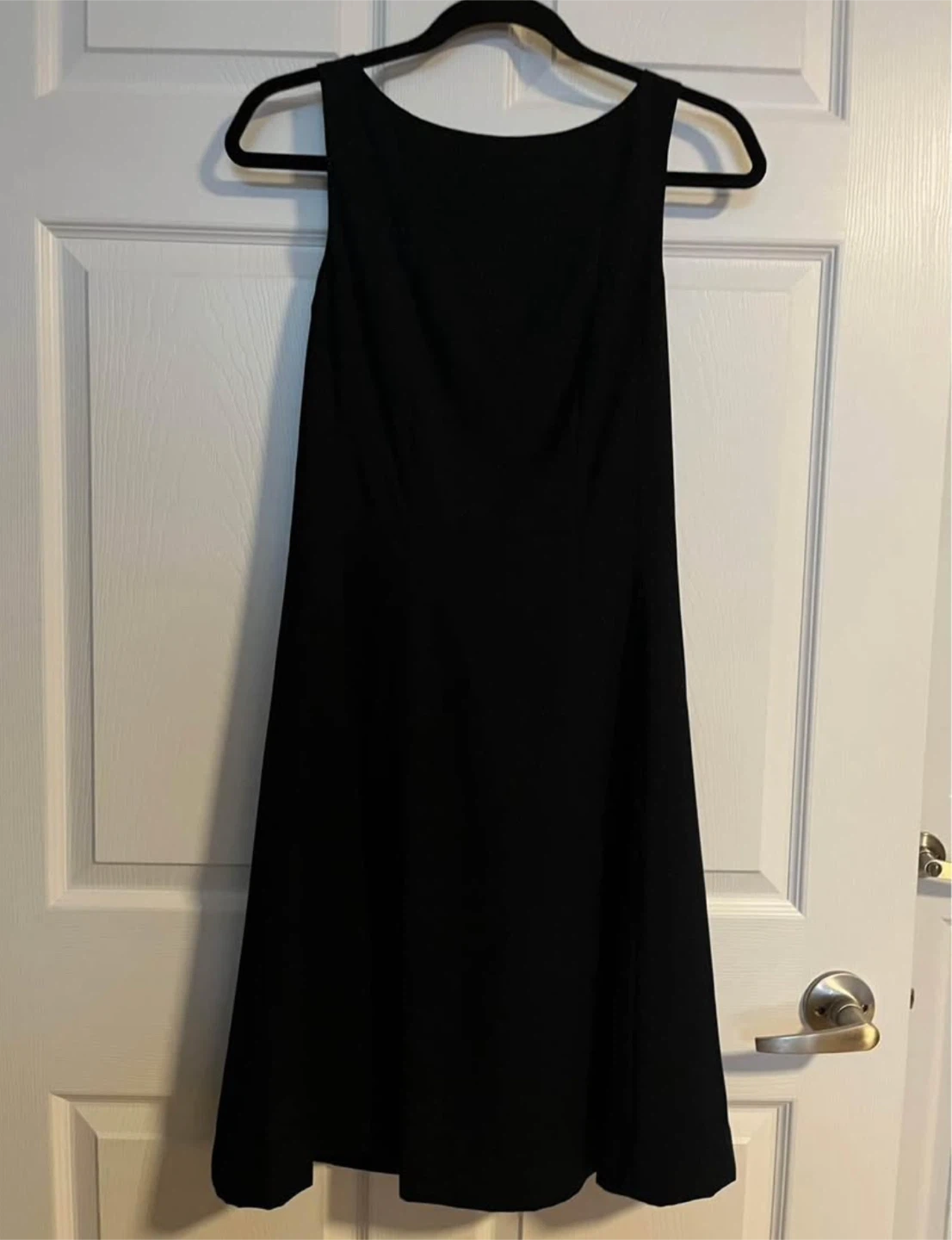 H&M Black Polka Dot Sleeveless Dress Size 8 - photo 3