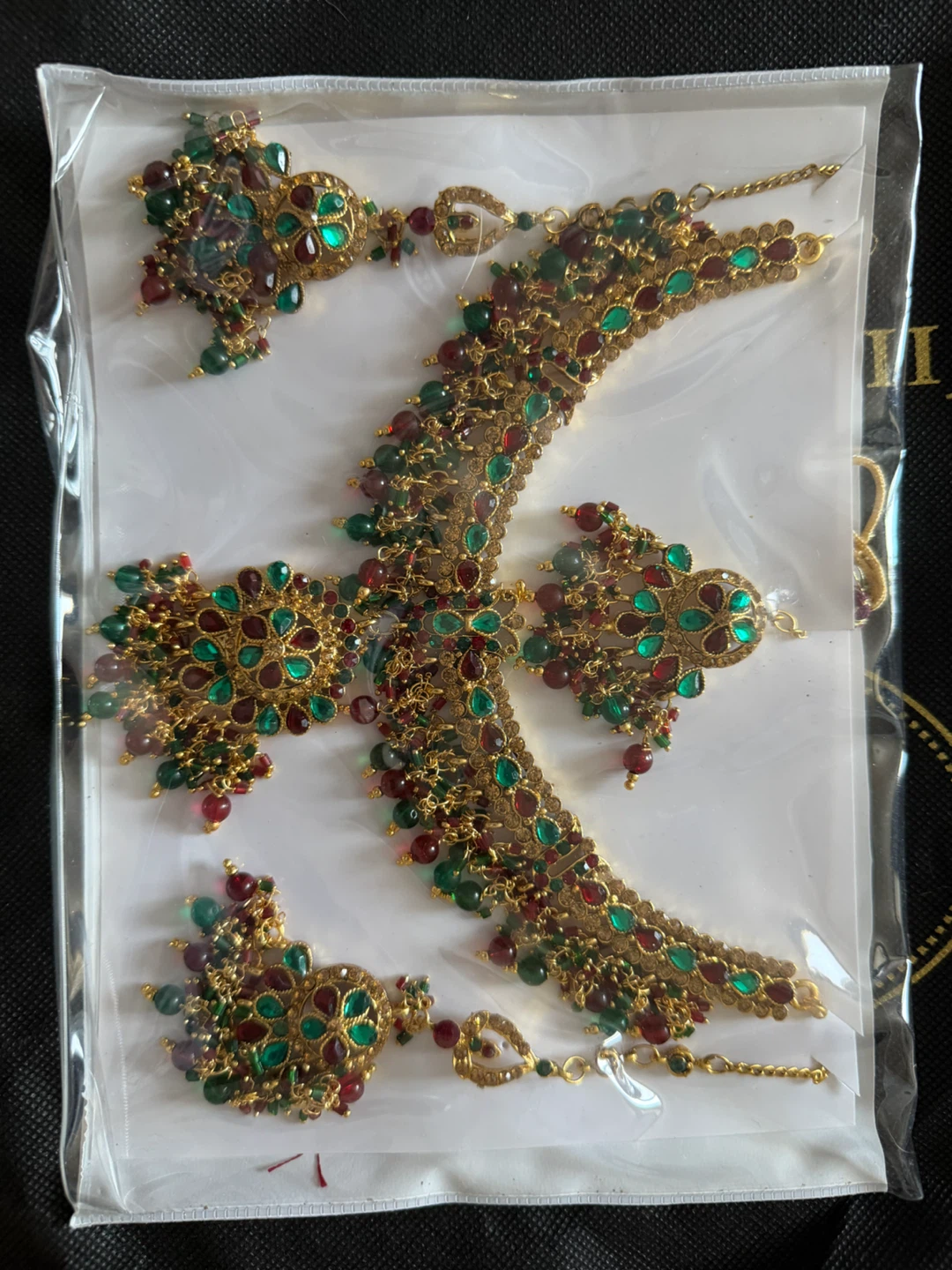 Indian Jewellery Set - Necklace and Earrings - photo 4