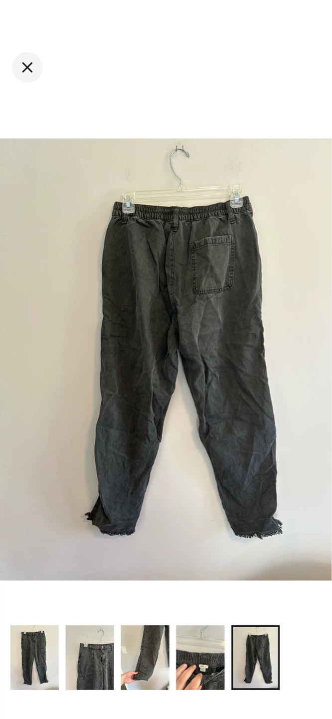 Aerie Grey Cargo Pants - photo 5