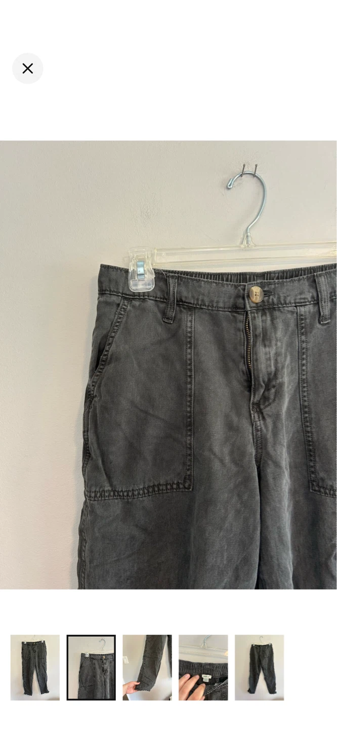 Aerie Grey Cargo Pants - photo 2