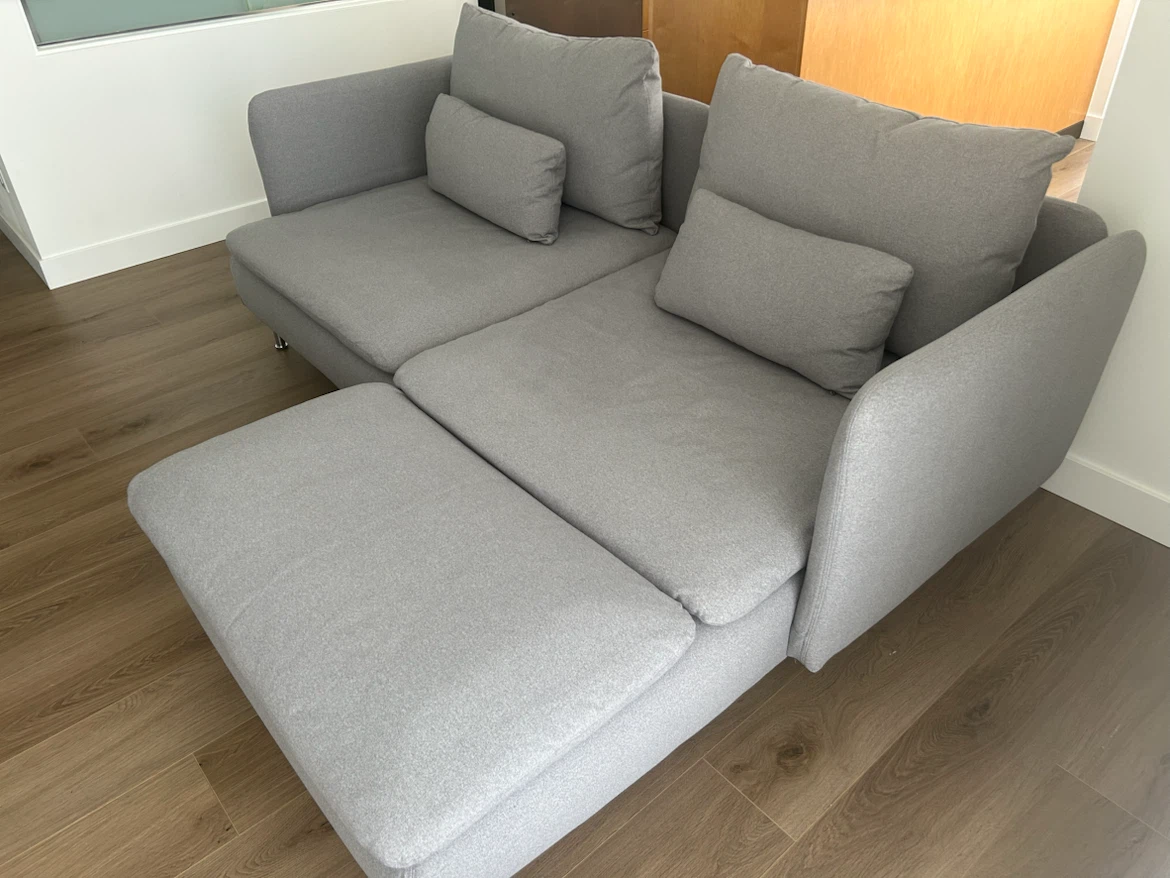 MUST GO BY SUNDAY (July 19): Like-New IKEA SÖDERHAMN Sectional - photo 2