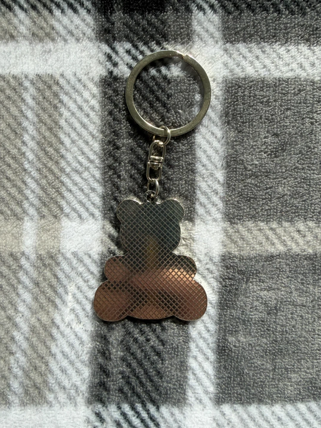 Canada Teddy Bear Keychain with Heart - photo 2