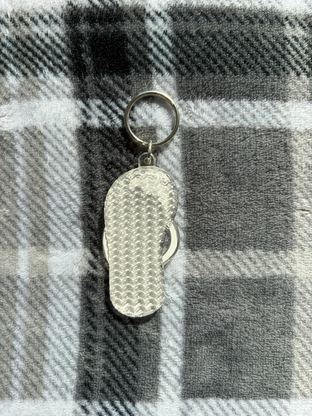 I Love NY Flip Flop Keychain - photo 2