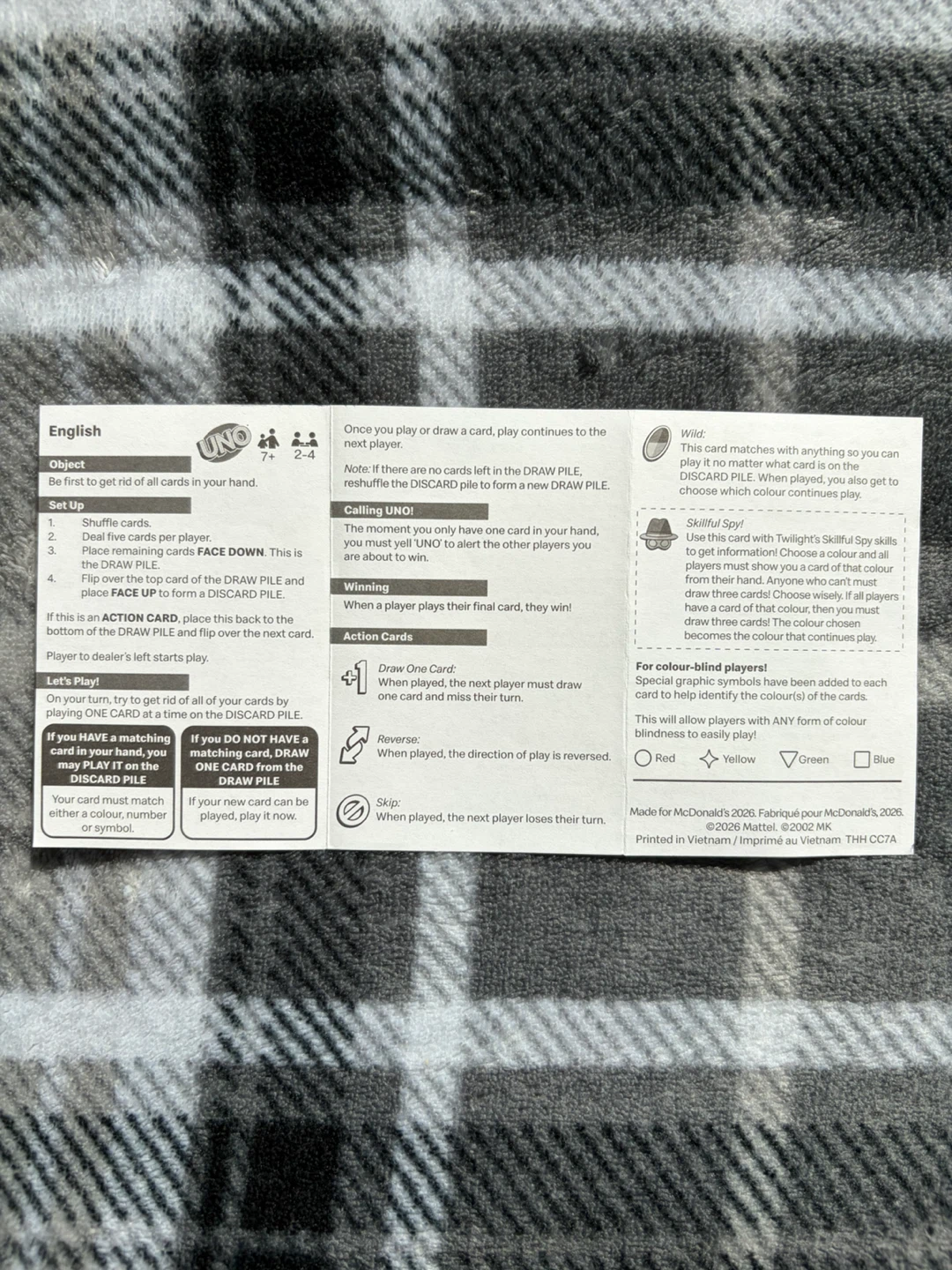 UNO SPY x FAMILY Card Game - photo 5