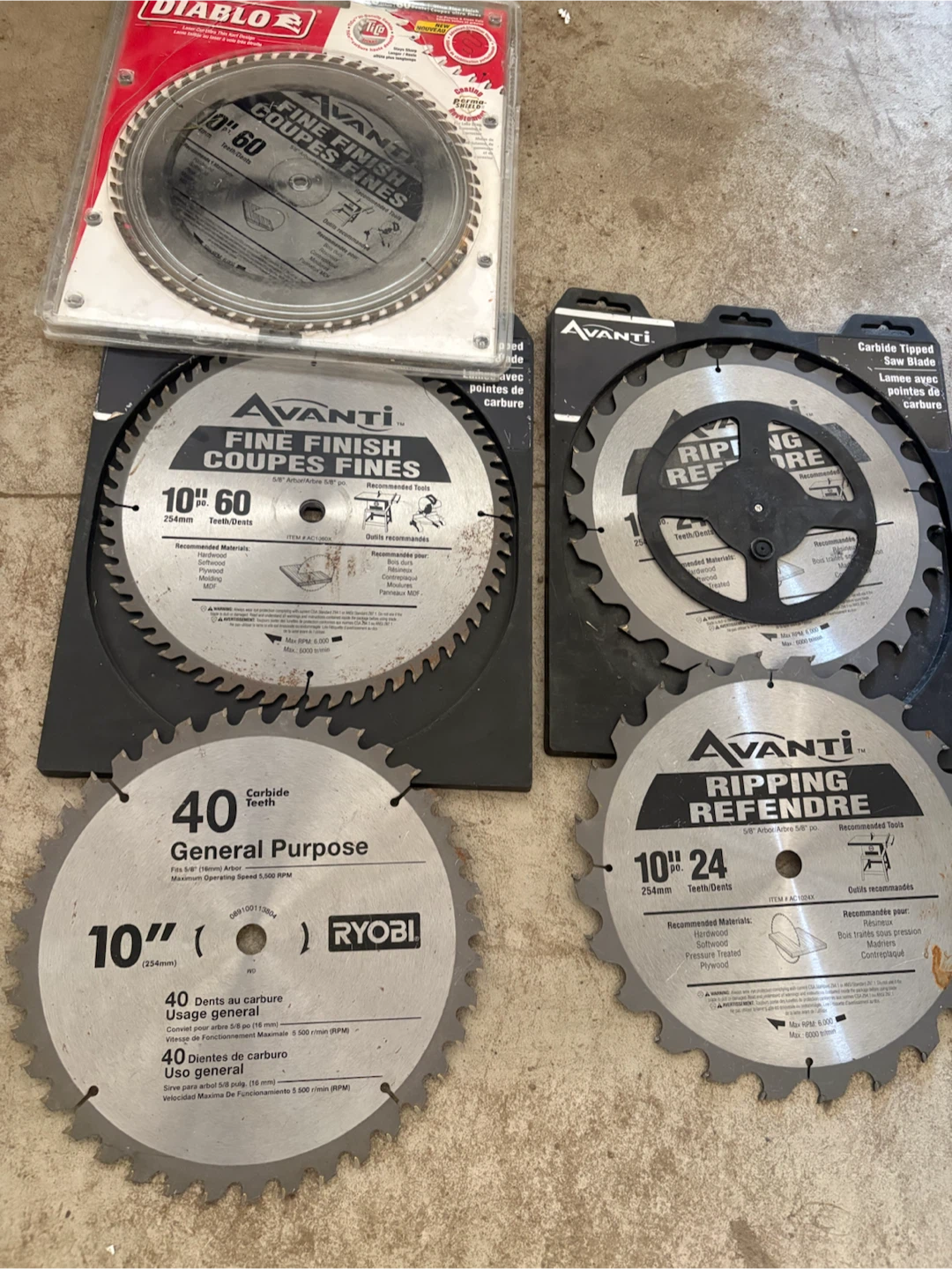 Saw blades