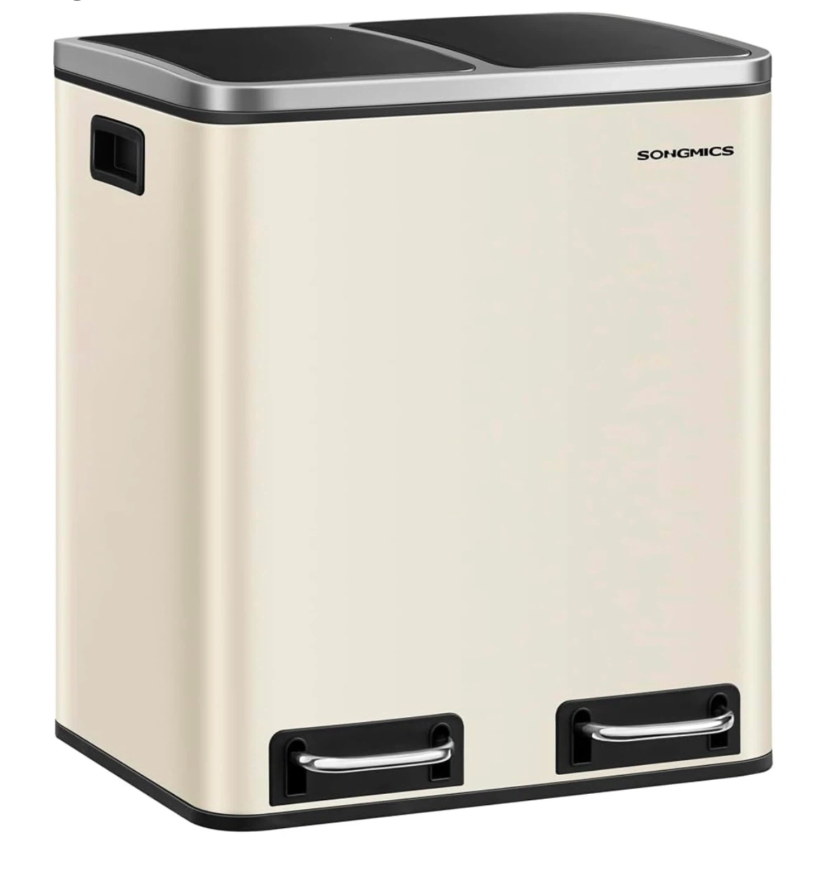 Brand new Songmics Dual Compartment Trash Can