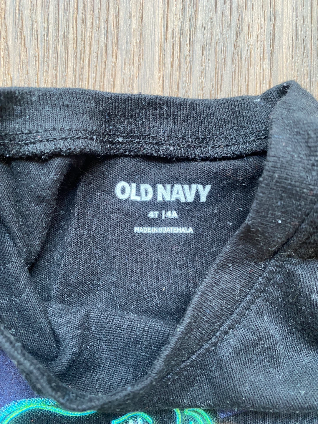 Old Navy Kids Black Dinosaur T-Shirt Size 4T - photo 2