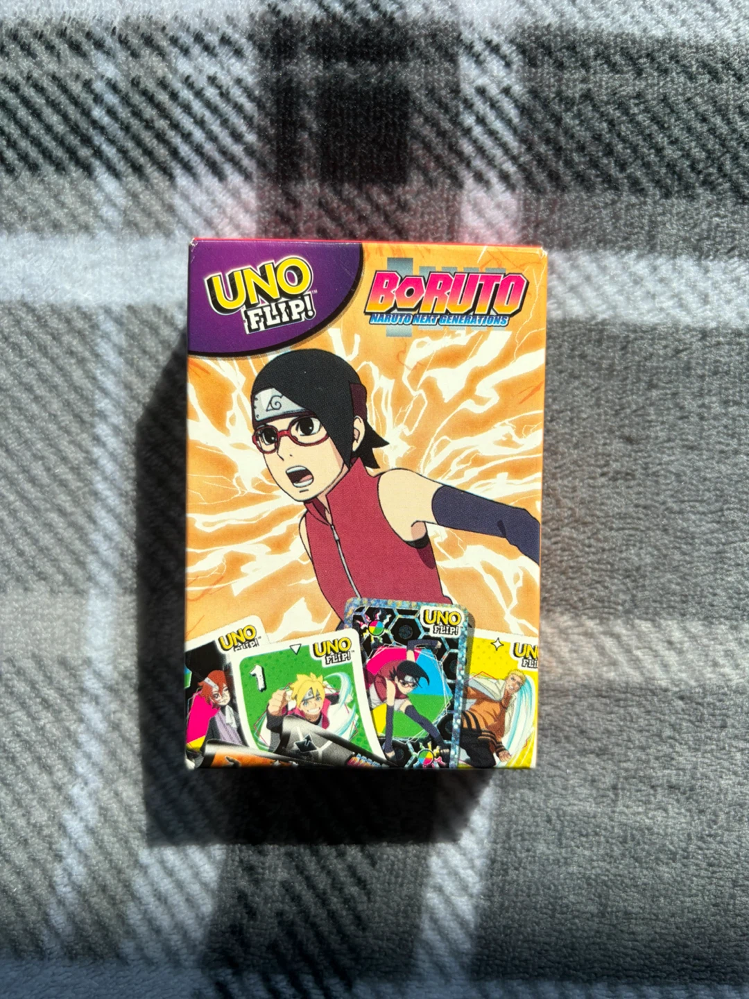 UNO Flip! Boruto Naruto Next Generations Card Game