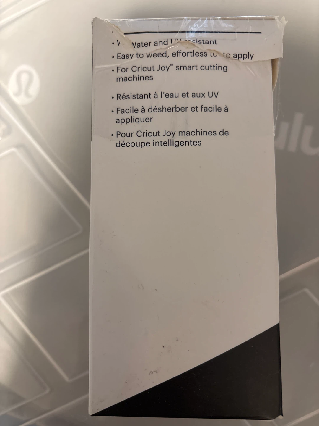 Cricut Joy Smart Vinyl - Permanent Black 5.5" x 240" - photo 4