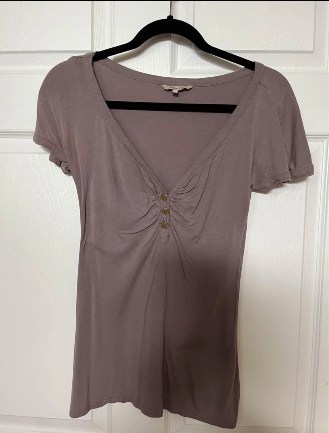 RW&CO. Women's V-Neck Tunic Top - Small