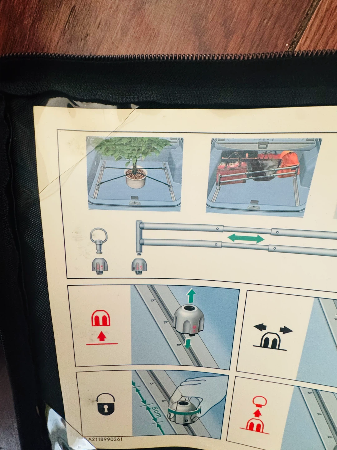 Mercedes-Benz Cargo Securing System Kit - photo 2