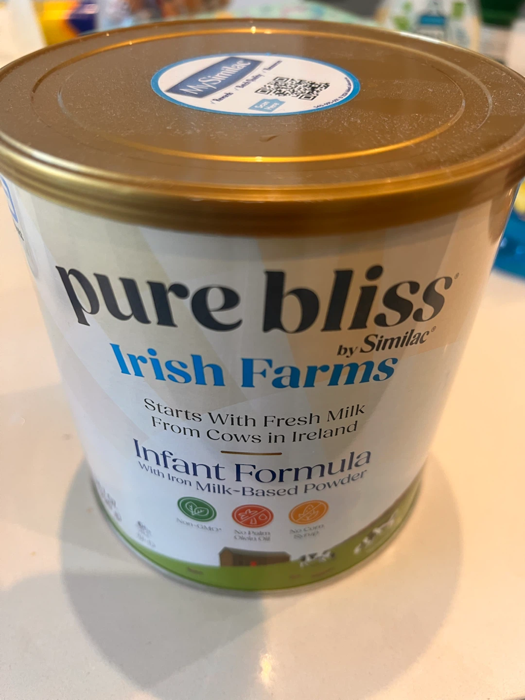 Similac Pure Bliss Irish Farms Infant Formula