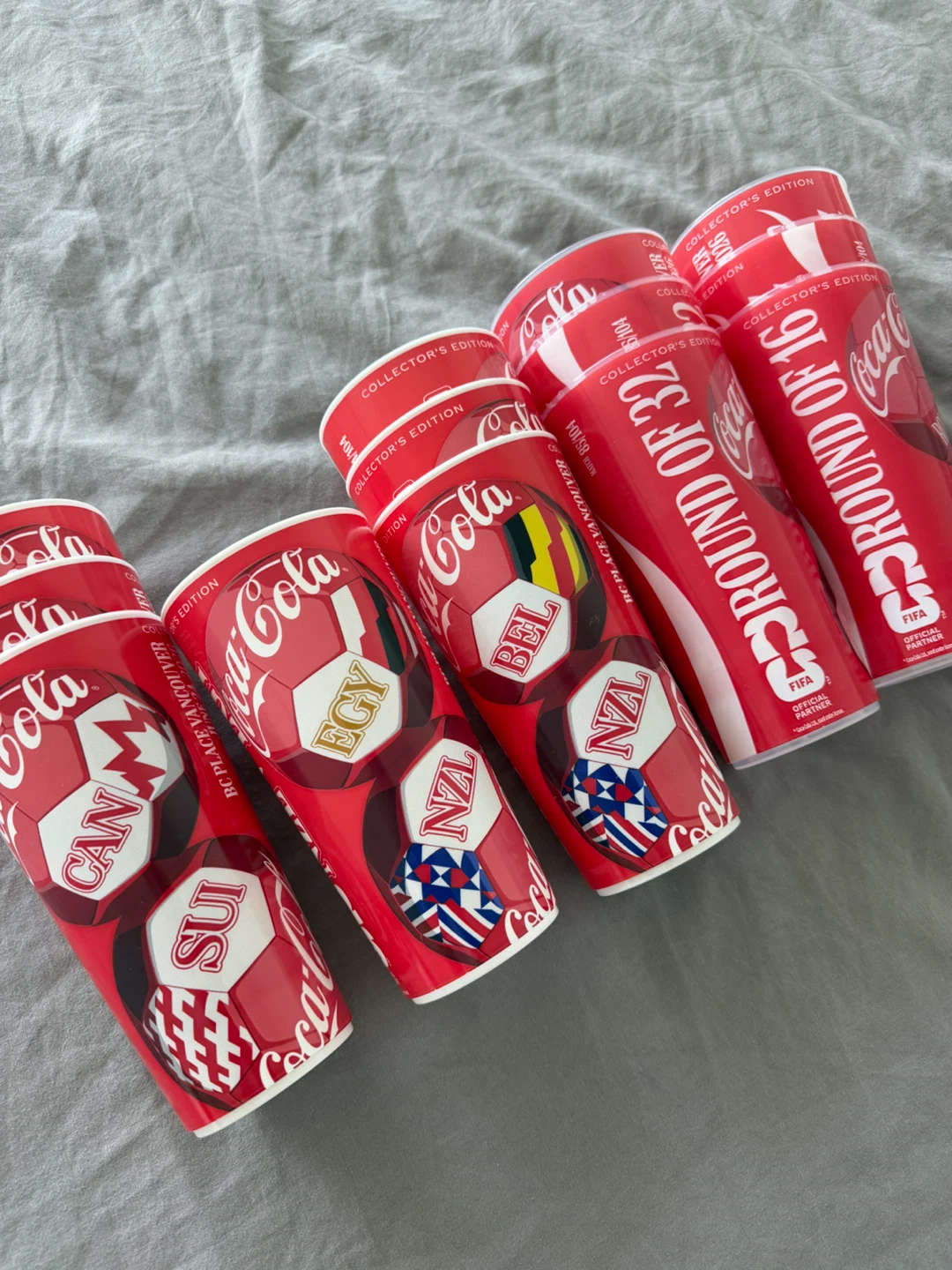Coca-Cola World Cup Collector Cups, Limited Match-Day Series