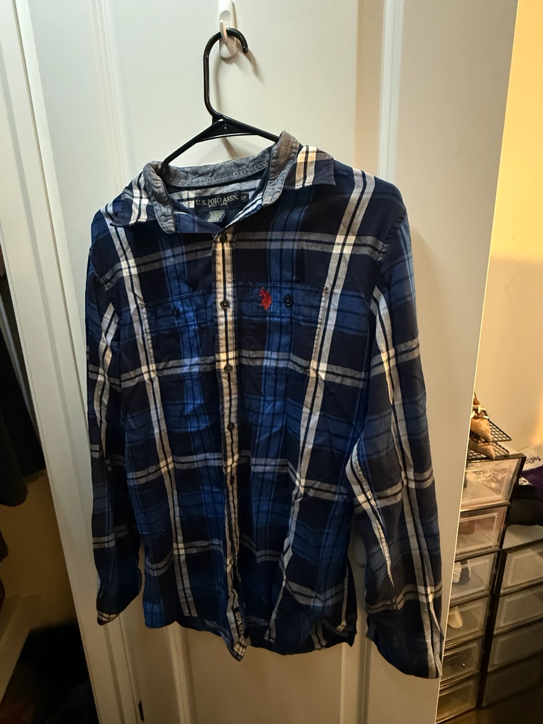 U.S. Polo Assn. Plaid Button-Up Shirt