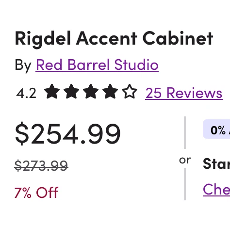 Red Barrel Studio Rigdel Accent Cabinet - photo 4