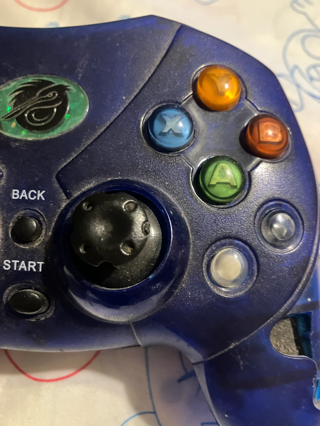 Blue Wired Xbox Controller - photo 3