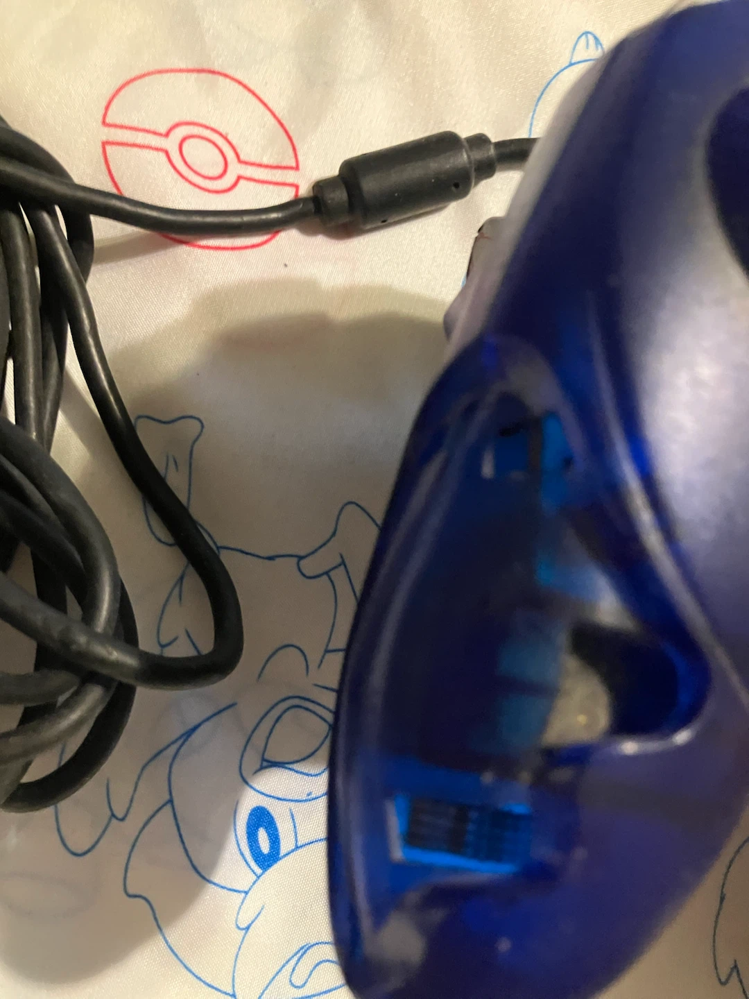 Blue Wired Xbox Controller - photo 4