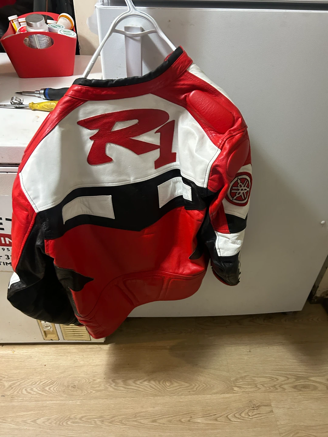 Yamaha R1 Leather Motorcycle Jacket