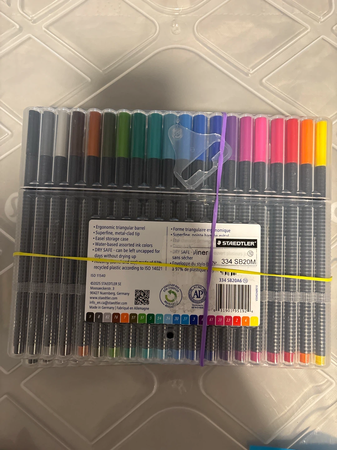 STAEDTLER Triplus Fineliner Pens - 20 Colours - photo 2