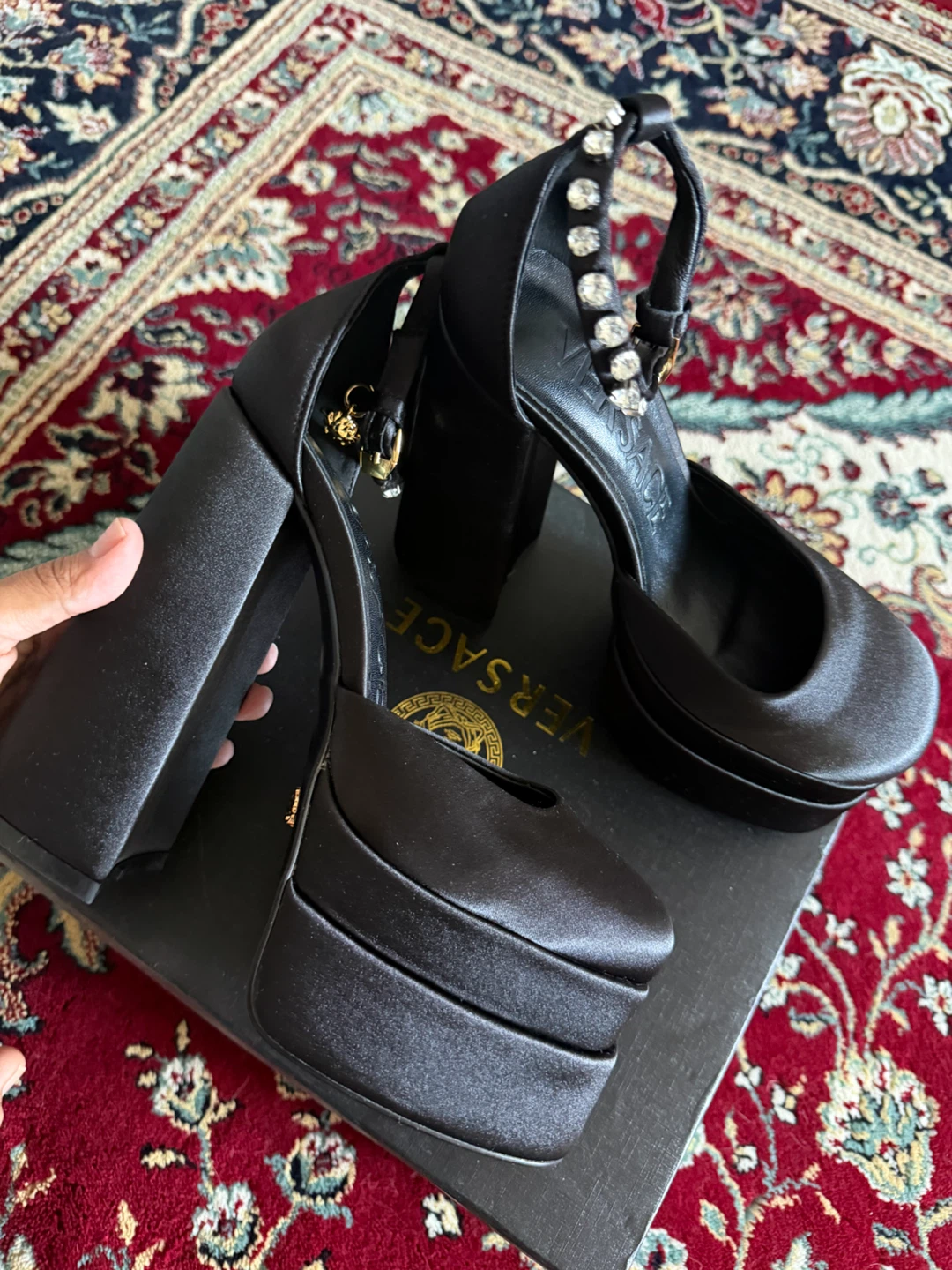 Black Platform Heels