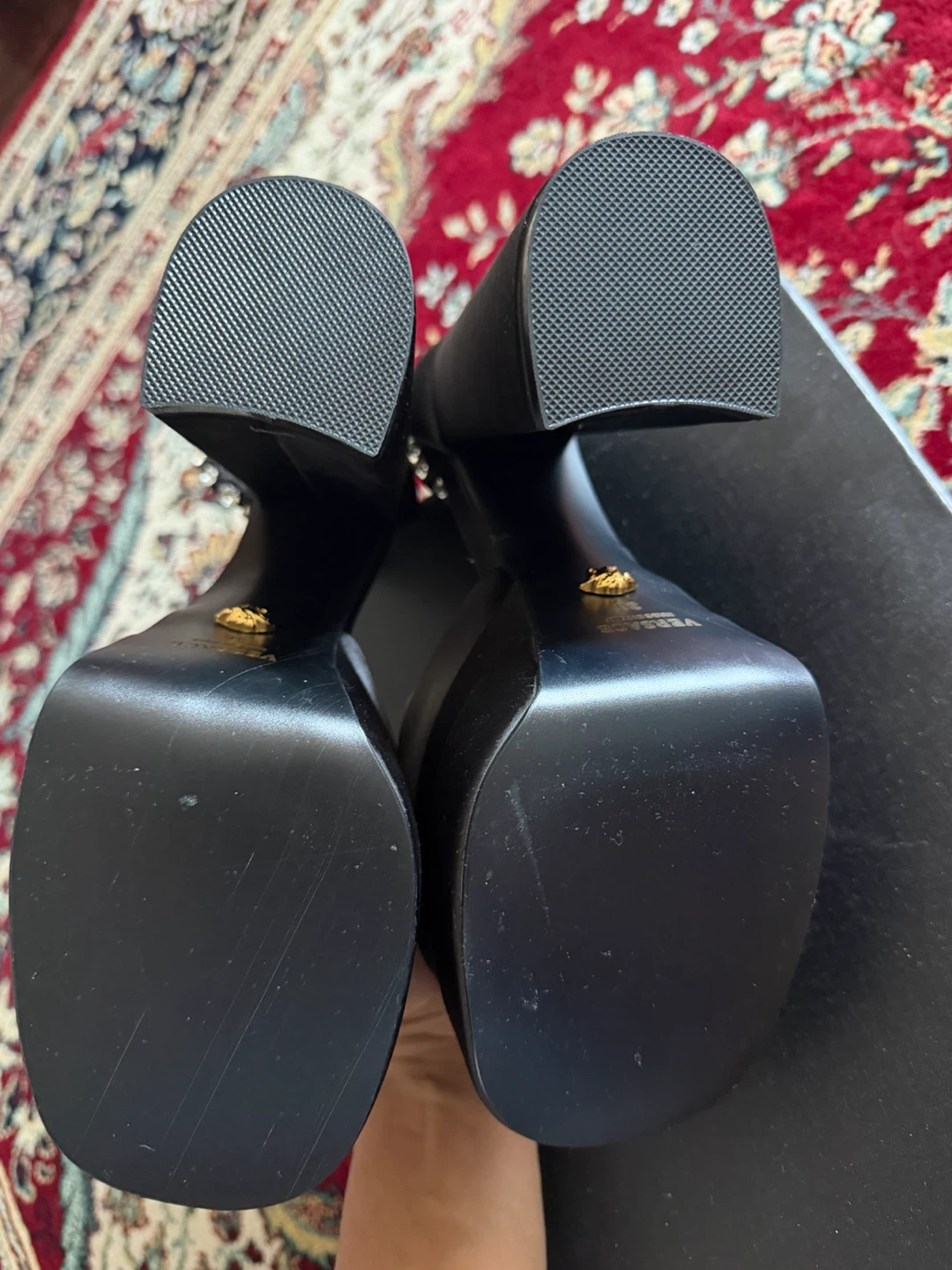 Black Platform Heels - photo 4