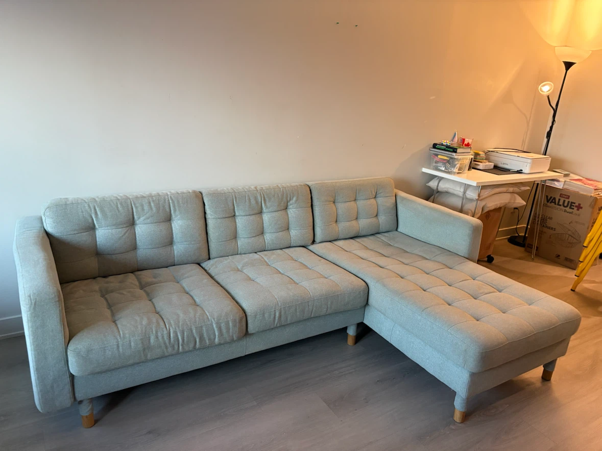 IKEA MORABO Sectional Sofa with Chaise - photo 5