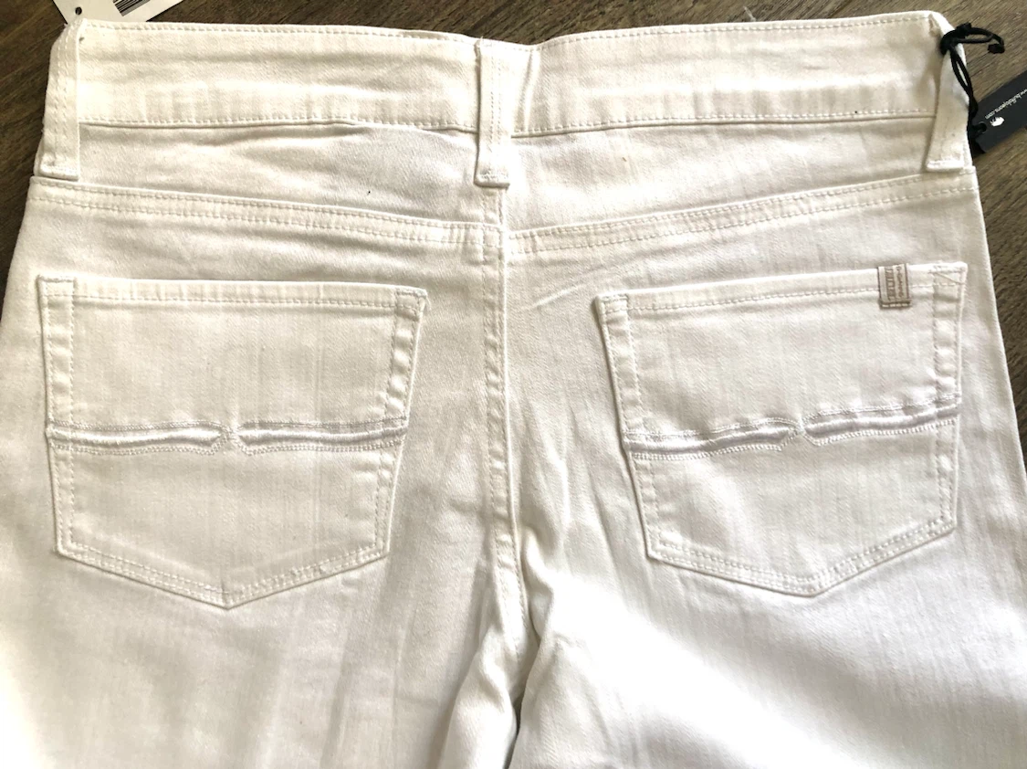 Buffalo David Bitton White Stretch Flare Jeans - photo 3