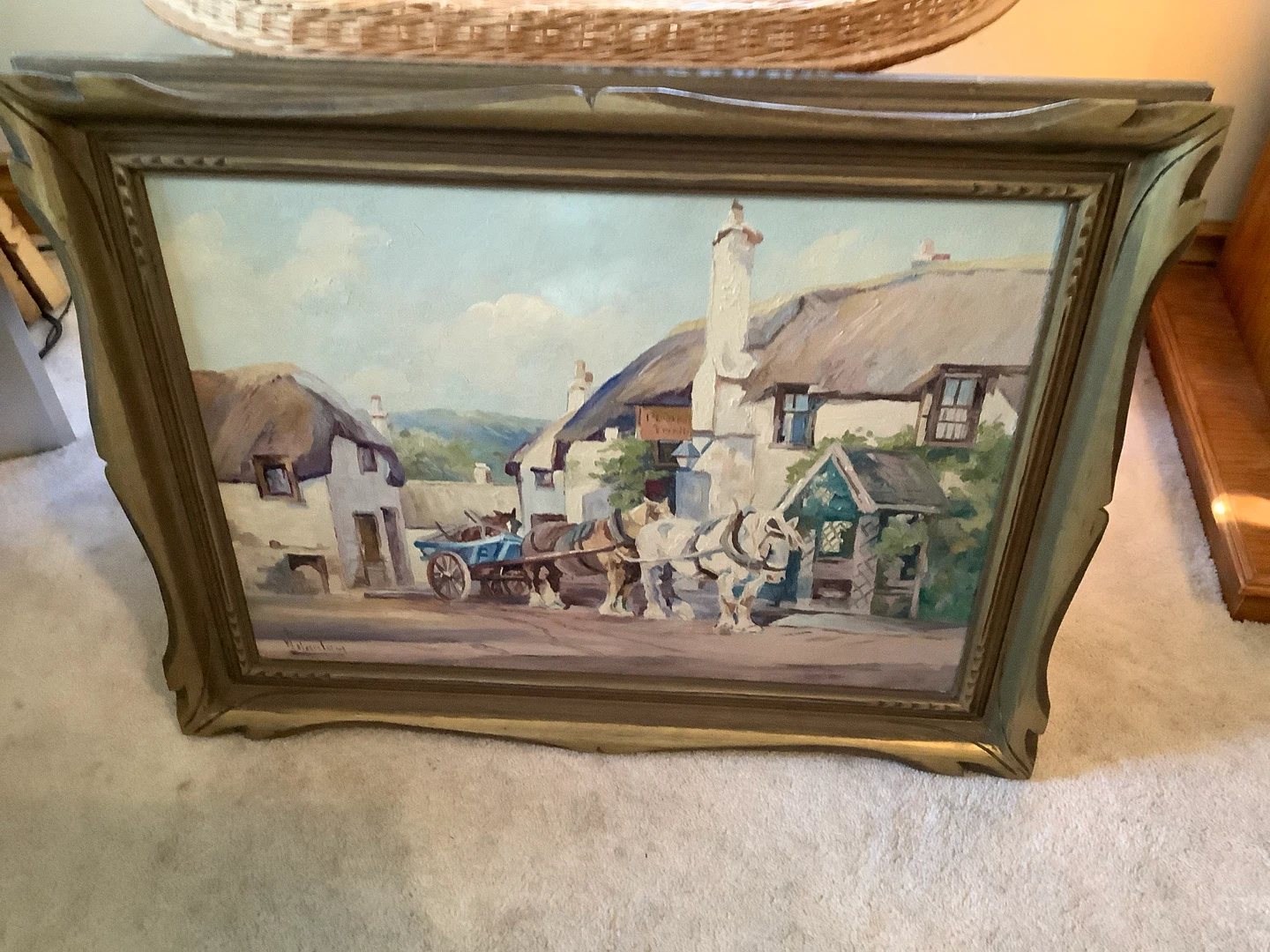 Vt Landscape Oil Ptg by Renowned Cdn Artist William E Stanley 🐞