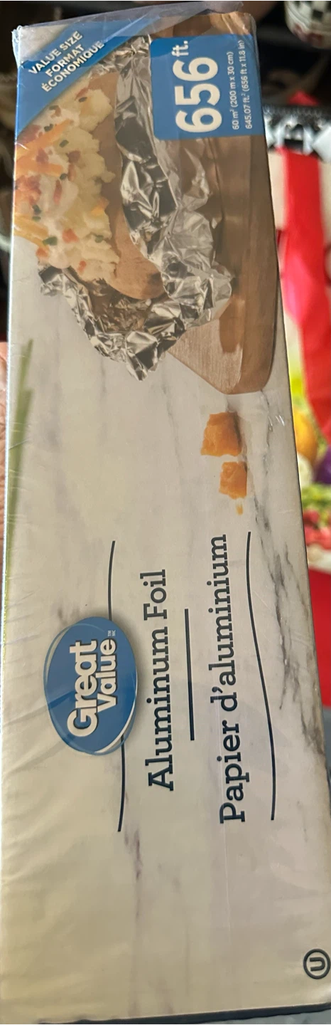 Great Value Aluminum Foil 656 ft.
