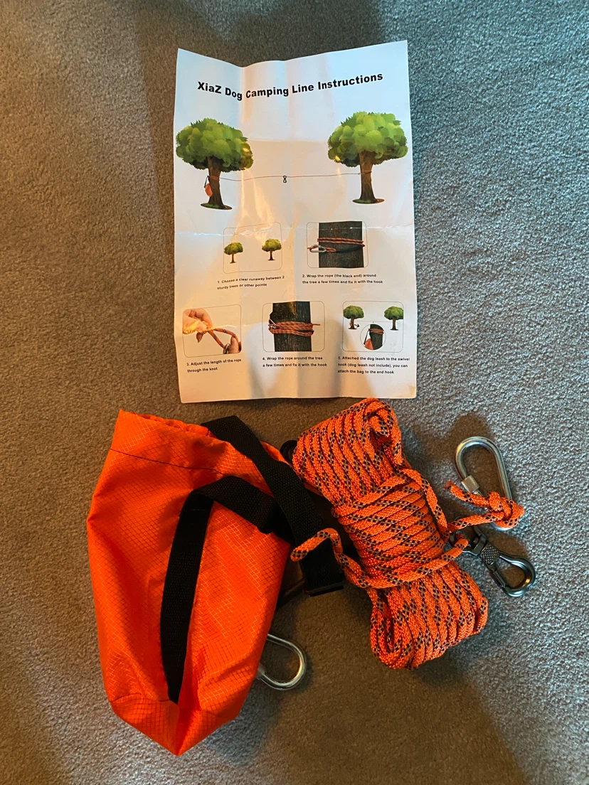 XiaZ Dog Camping Line Kit