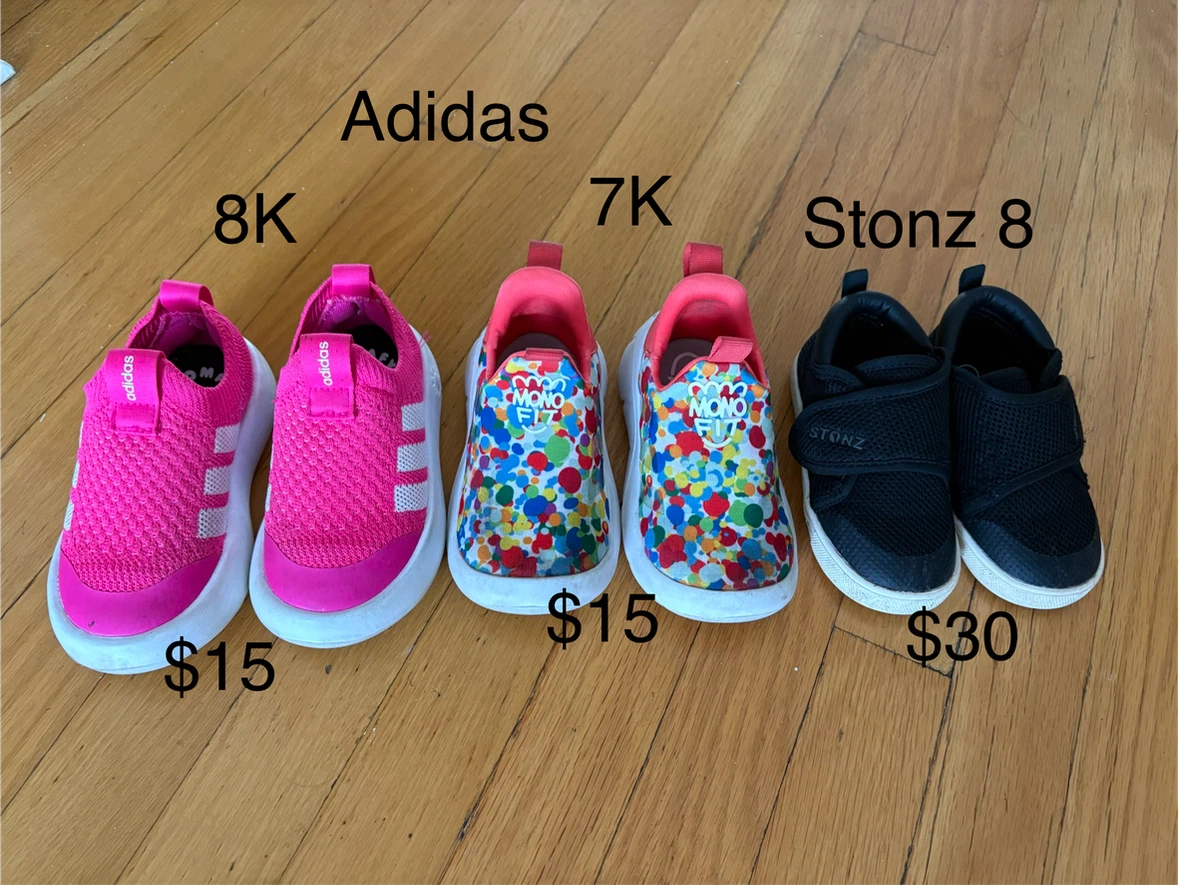Various Toddler Shoes - Adidas, Stonz, Nike