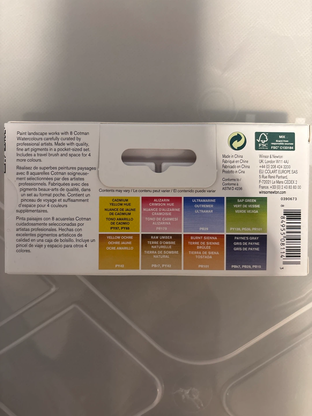 Winsor & Newton Cotman Landscape Pocket Set (9 colours) - photo 2
