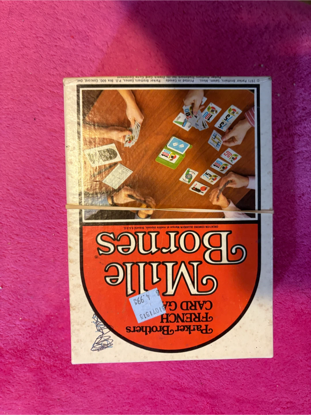 Parker Brothers Mille Bornes French Card Game