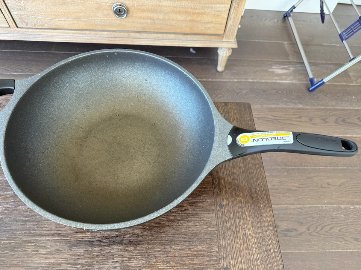 Granite Stone Wok with Lid - photo 2