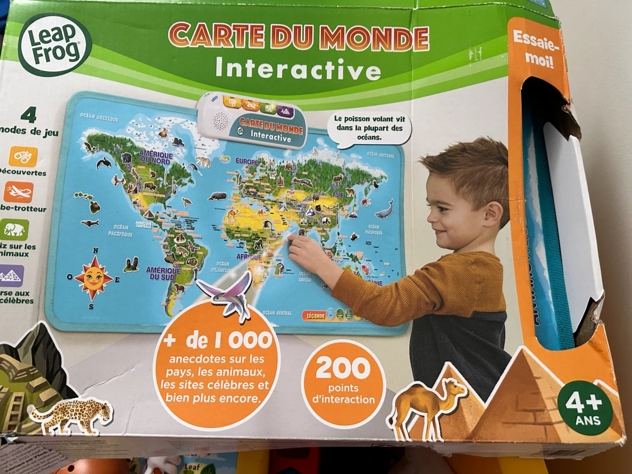 LeapFrog Interactive World Map
