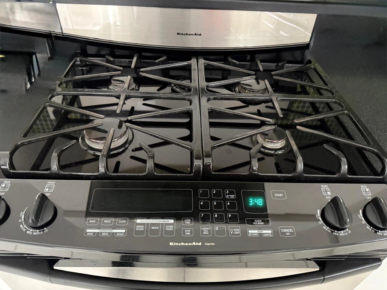 KitchenAid Gas Range Stove KGST307 - photo 2
