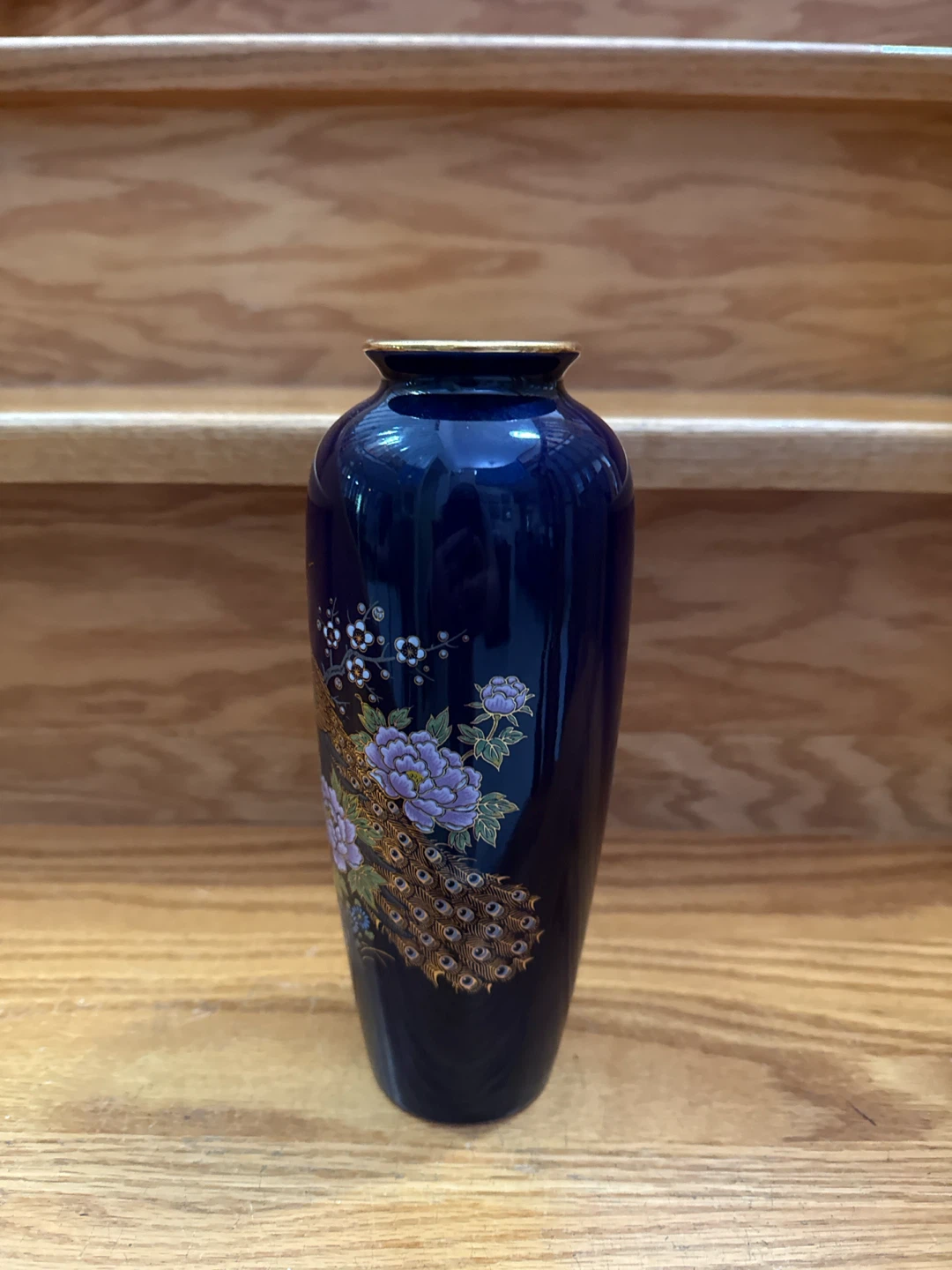 Imperial Vase with Peacock Design - photo 3