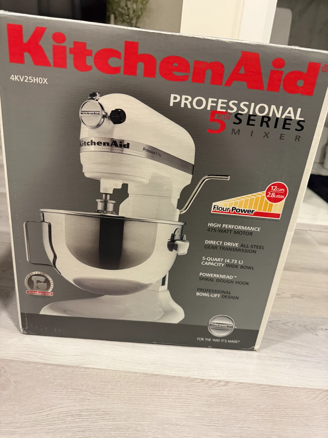 KitchenAid Professional 5 Plus Series Mixer - metallic chrome