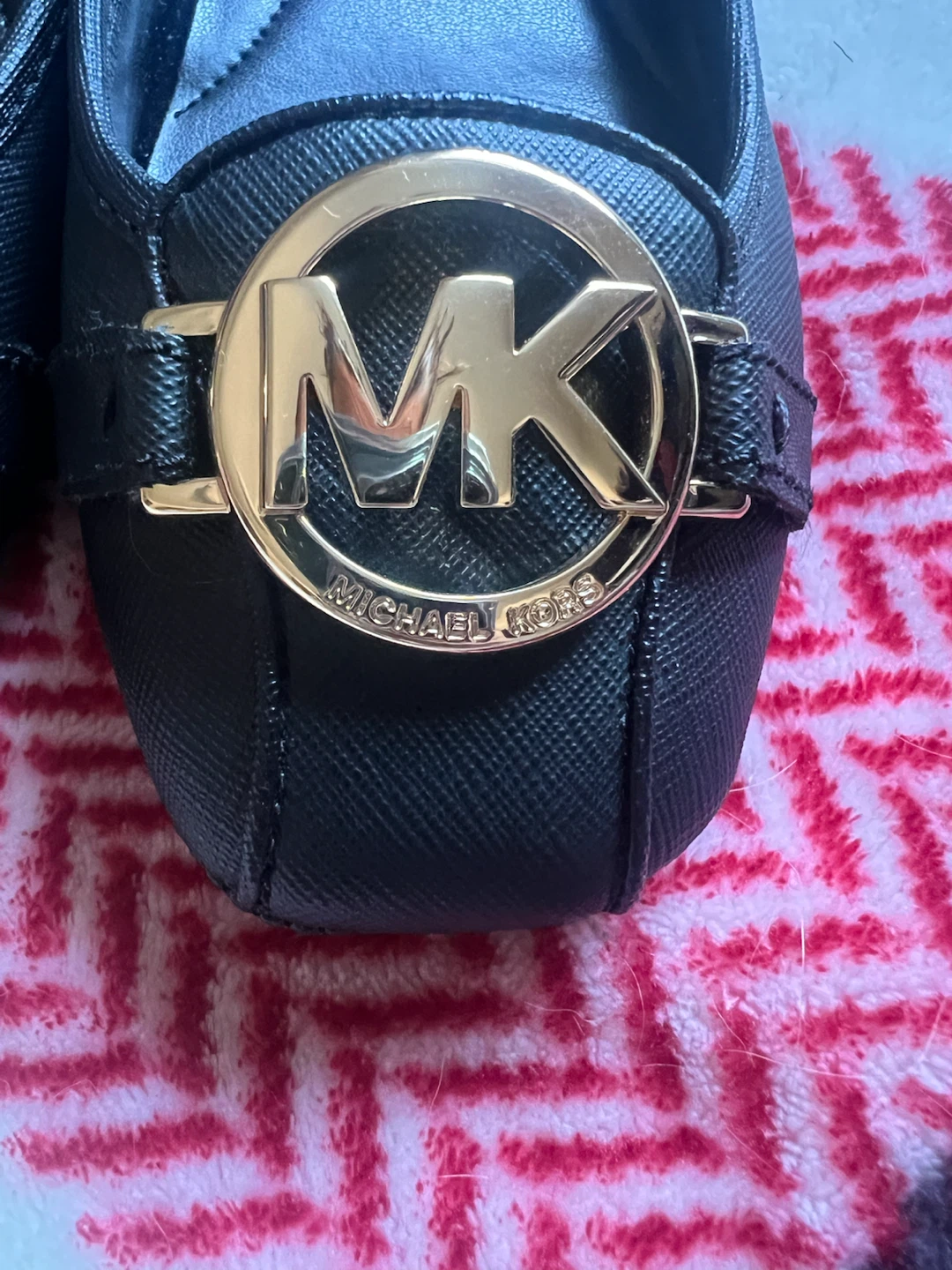 Michael Kors Black Leather Fulton Moccasin flats - photo 3