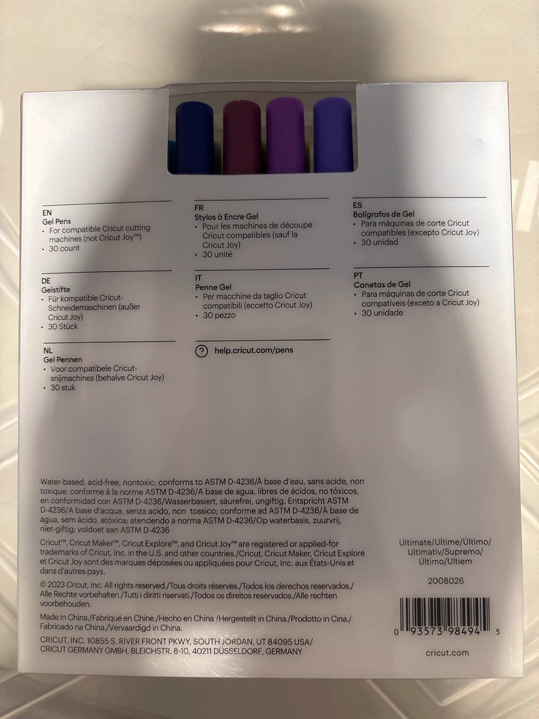 Cricut Gel Pens 30 Count - photo 2