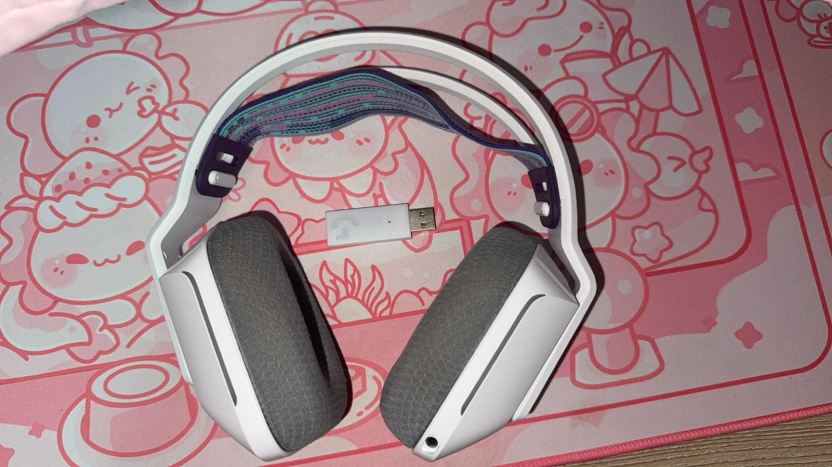 Logitech G435 Wireless Gaming Headset - White - photo 2