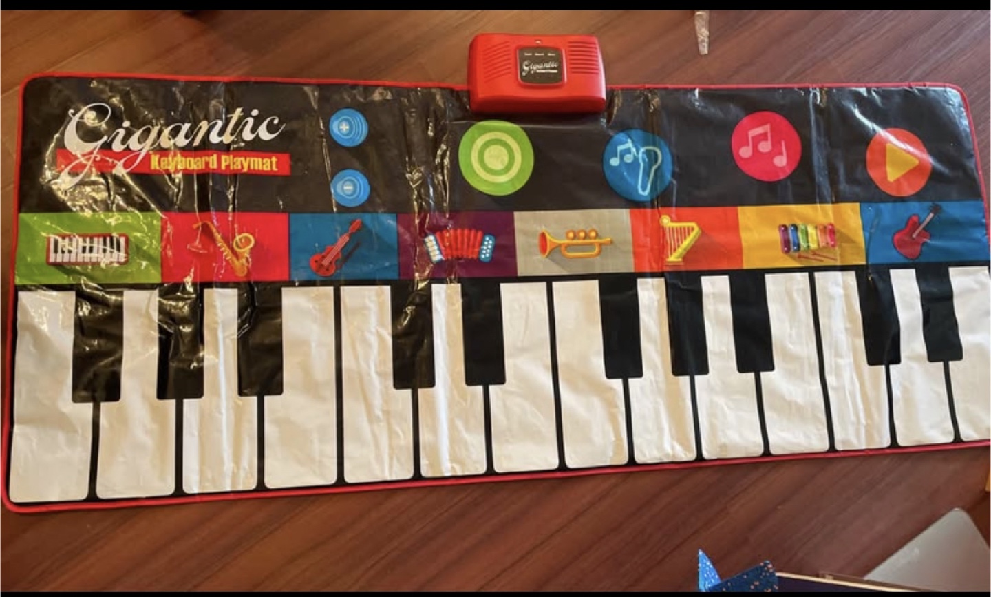 Gigantic Keyboard Playmat