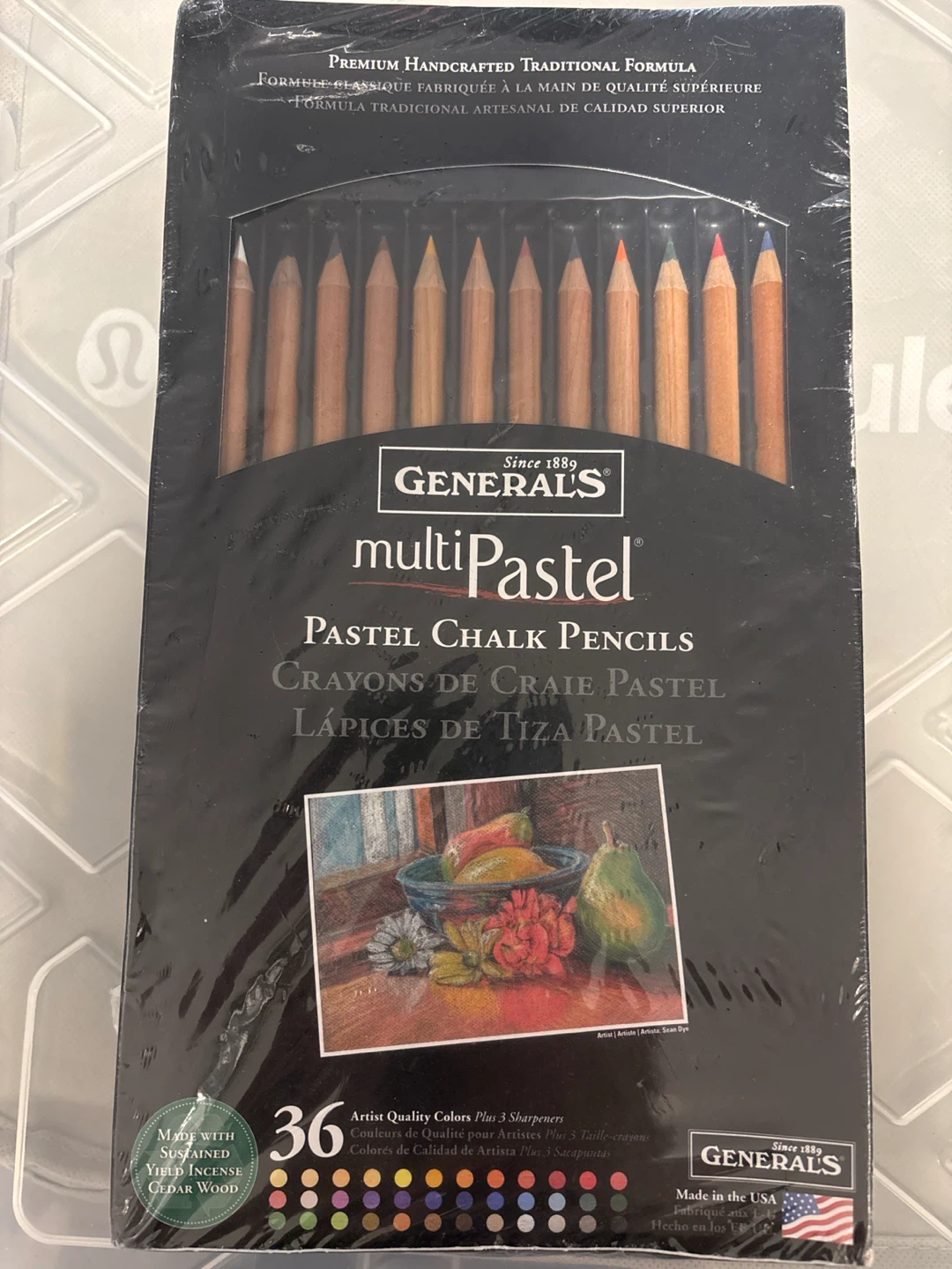 General's MultiPastel 36 ct Pastel Chalk Pencils