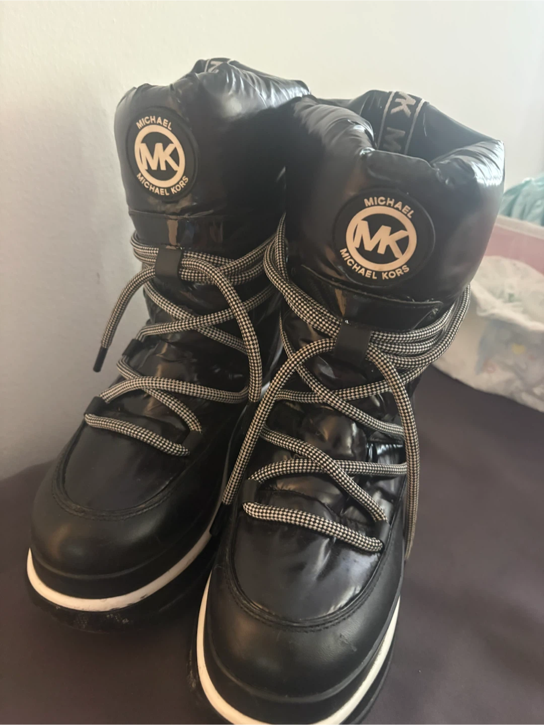Michael Kors Black Puffer Boots - photo 2