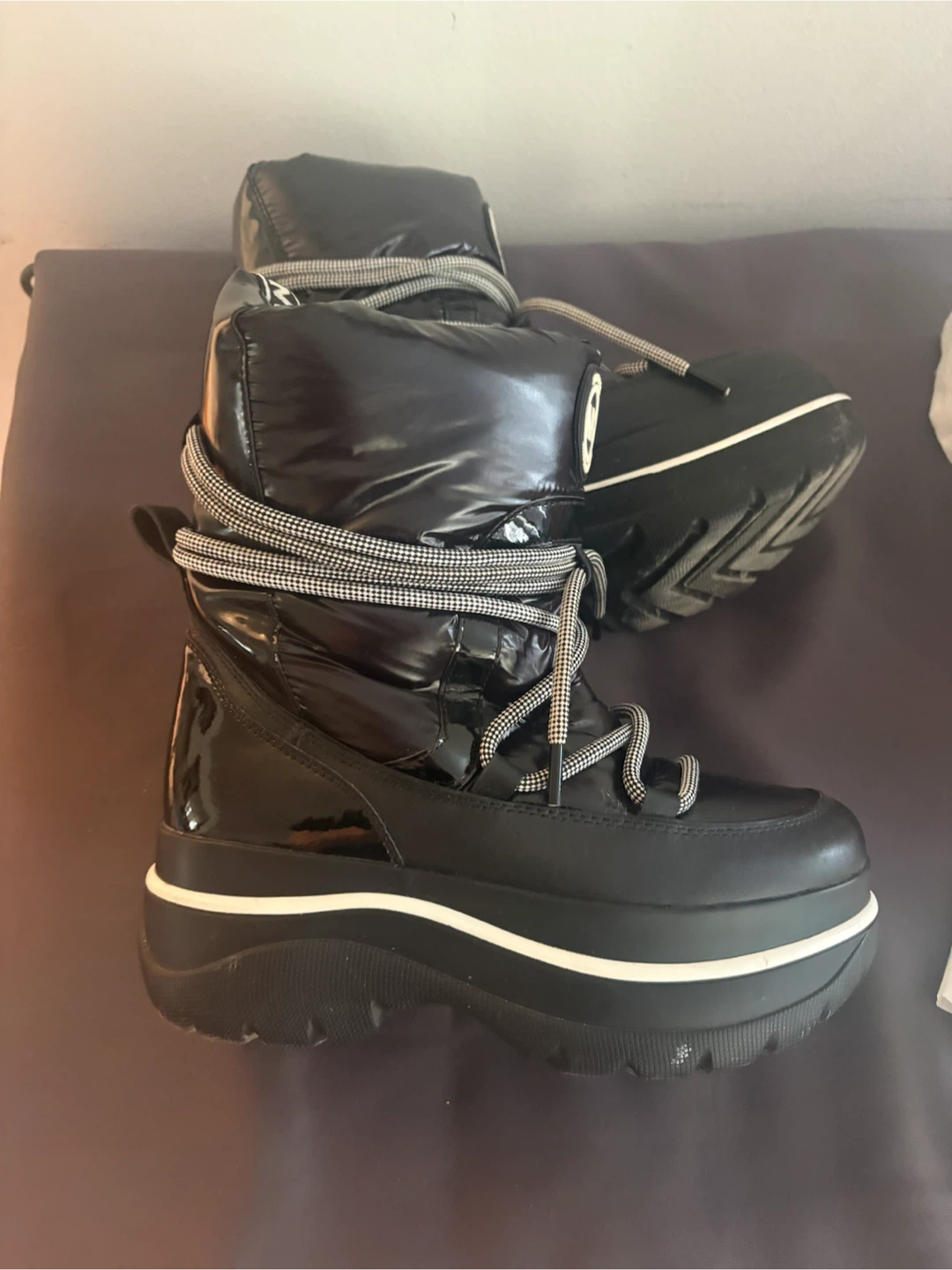 Michael Kors Black Puffer Boots - photo 4