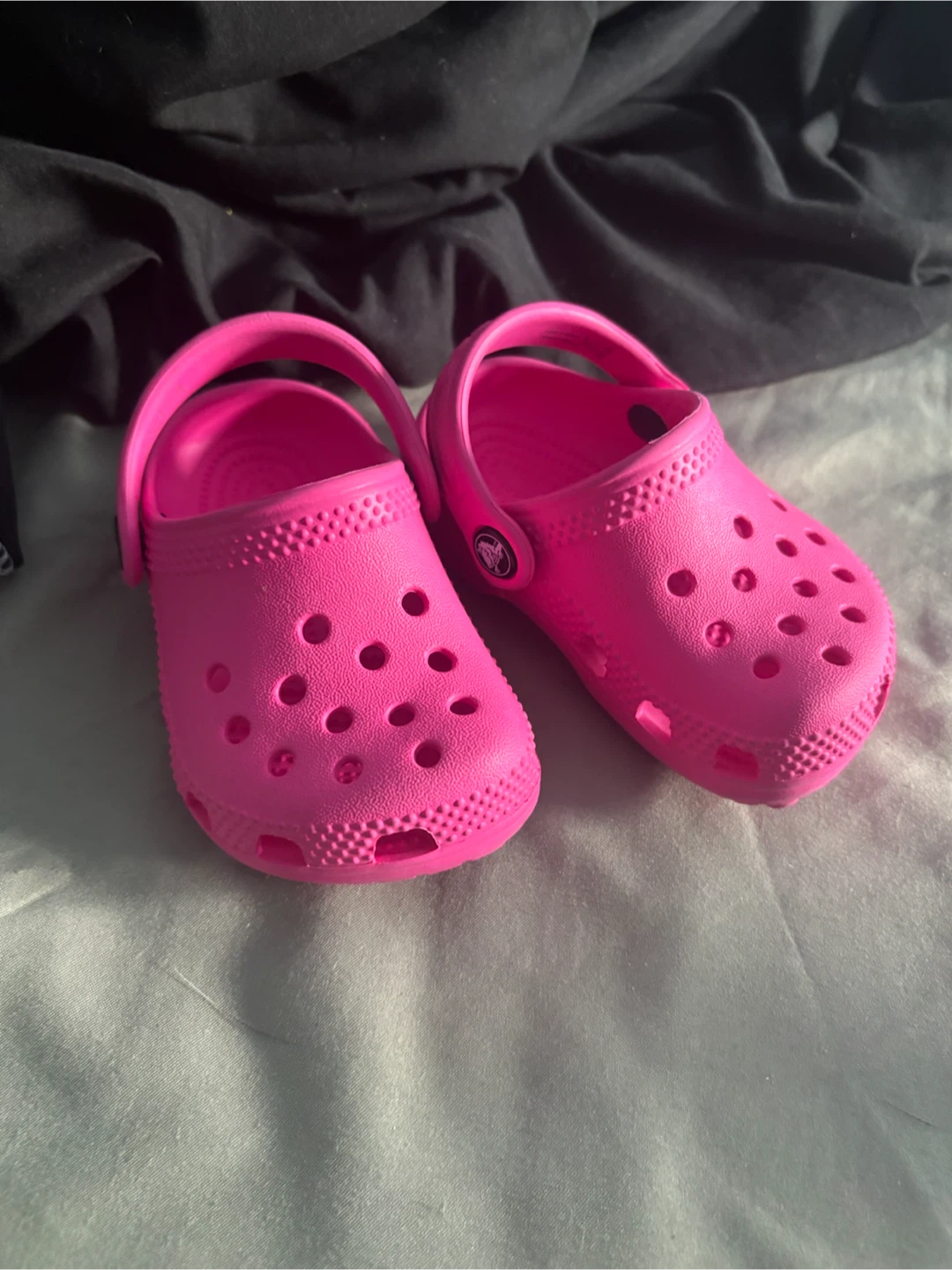 Kids Pink Crocs Clogs