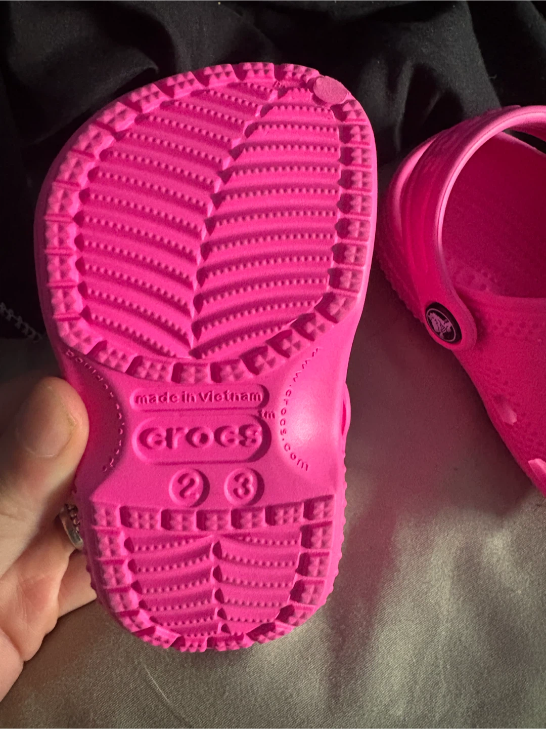 Kids Pink Crocs Clogs - photo 3