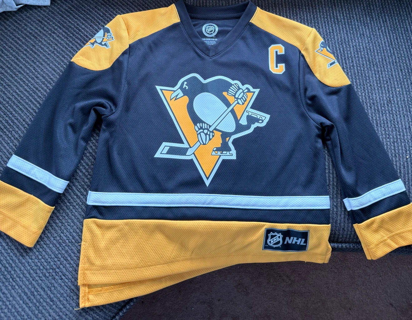 Pittsburgh Penguins Youth Hockey Jersey